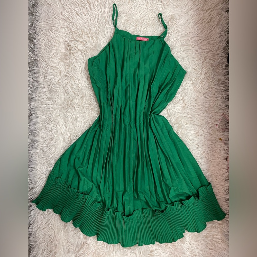 Green Cami Baby Doll Dress
FREE T-Shirt With Order